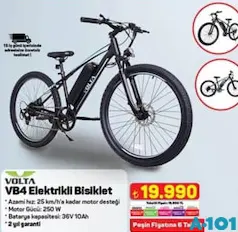 VOLTA VB4 ELEKTRİKLİ BİSİKLET